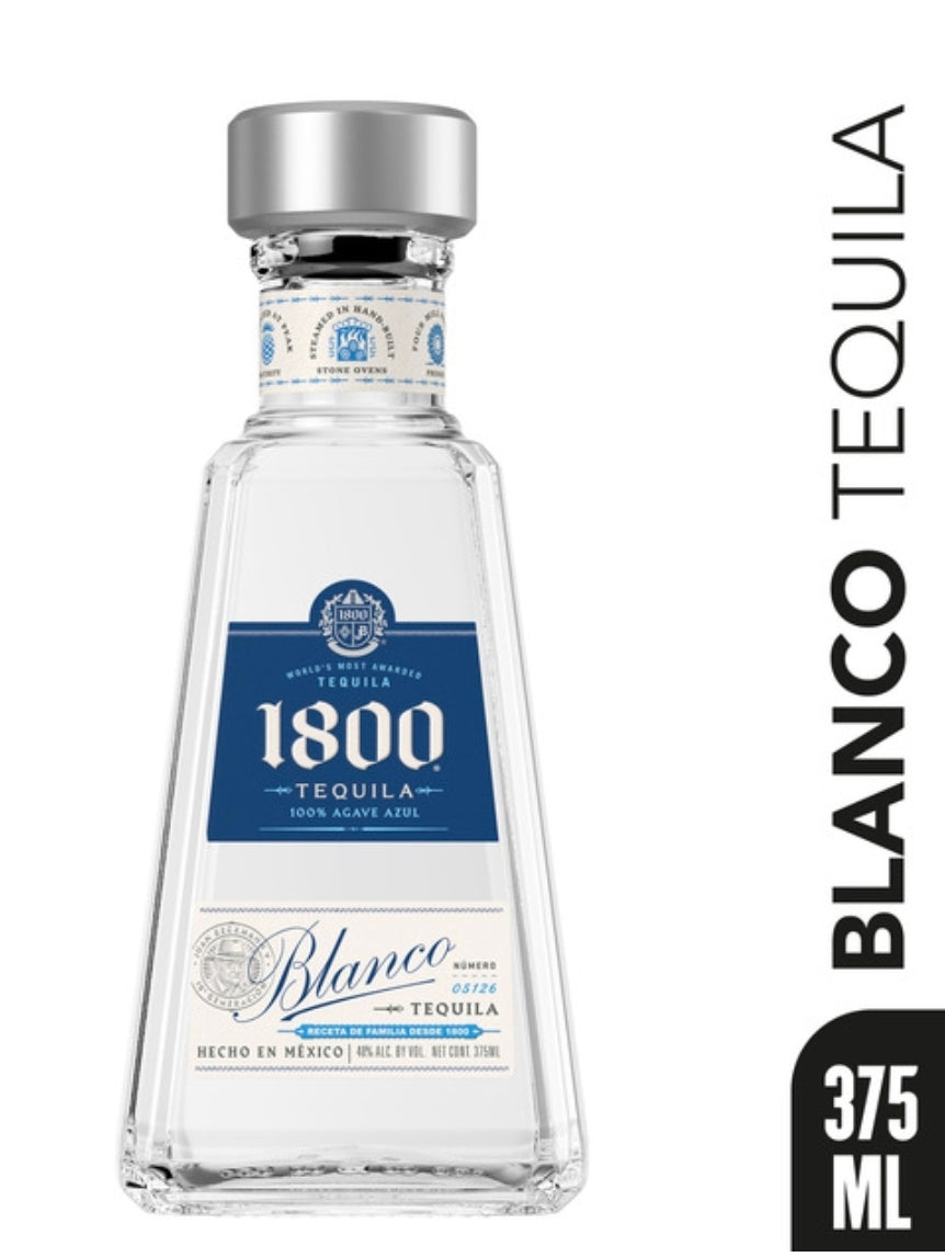 1800 Tequila Blanco 375ML (Same day delivery, Must show i.d)