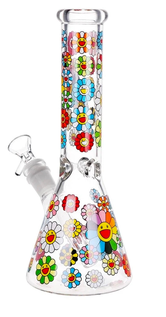 Happy Flowers 10inch bong